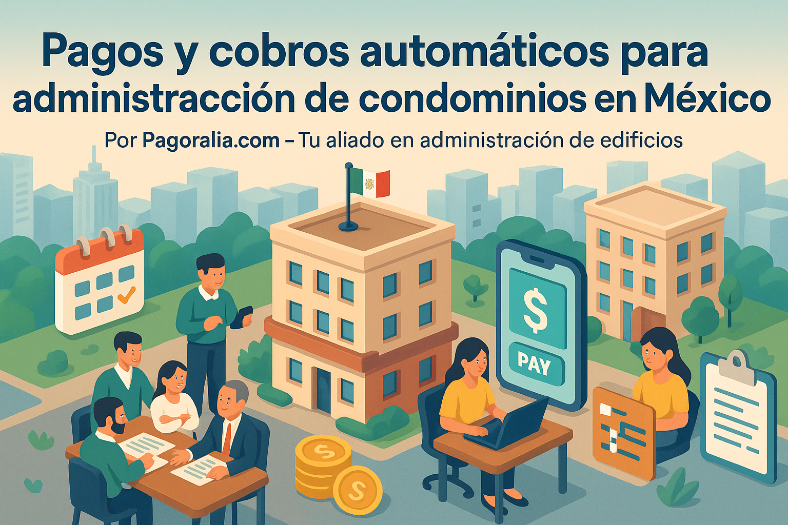 Featured image for “Pagos y Cobros Automáticos para Administración de Condominios en México: Técnicas para Superar el Caos en 2025”